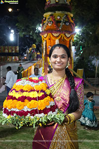 Saddula Bathukamma 2025 Celebrations at Tank Bund, Hyderabad