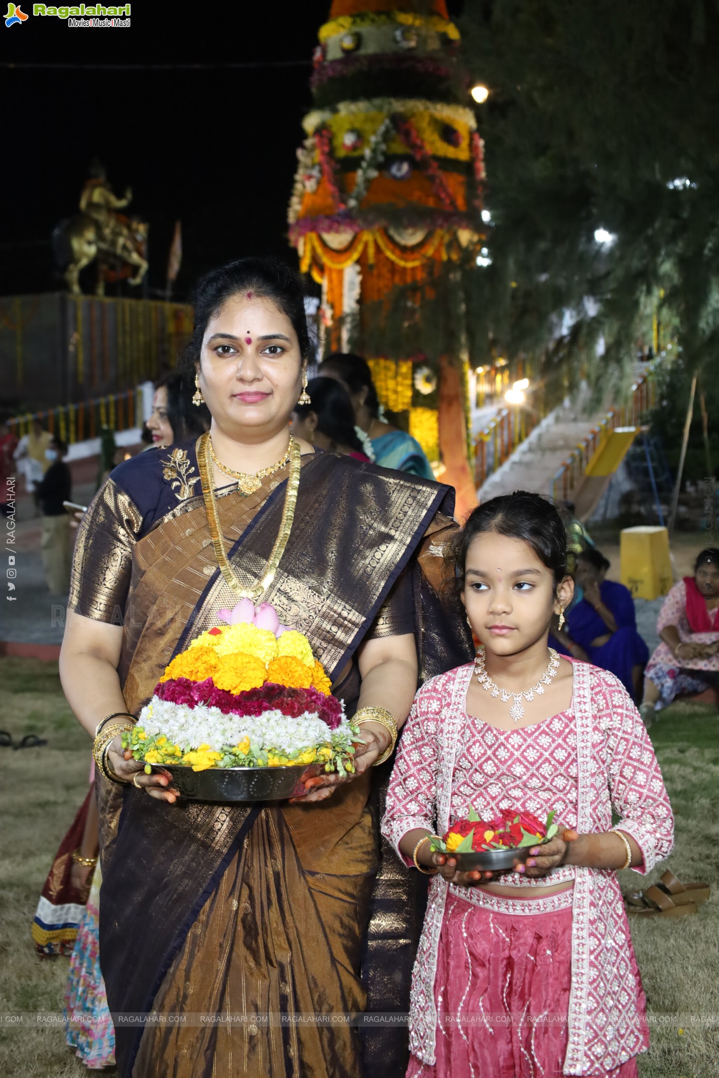 Bathukamma 2025 Celebrations at Tank Bund, Hyderabad	