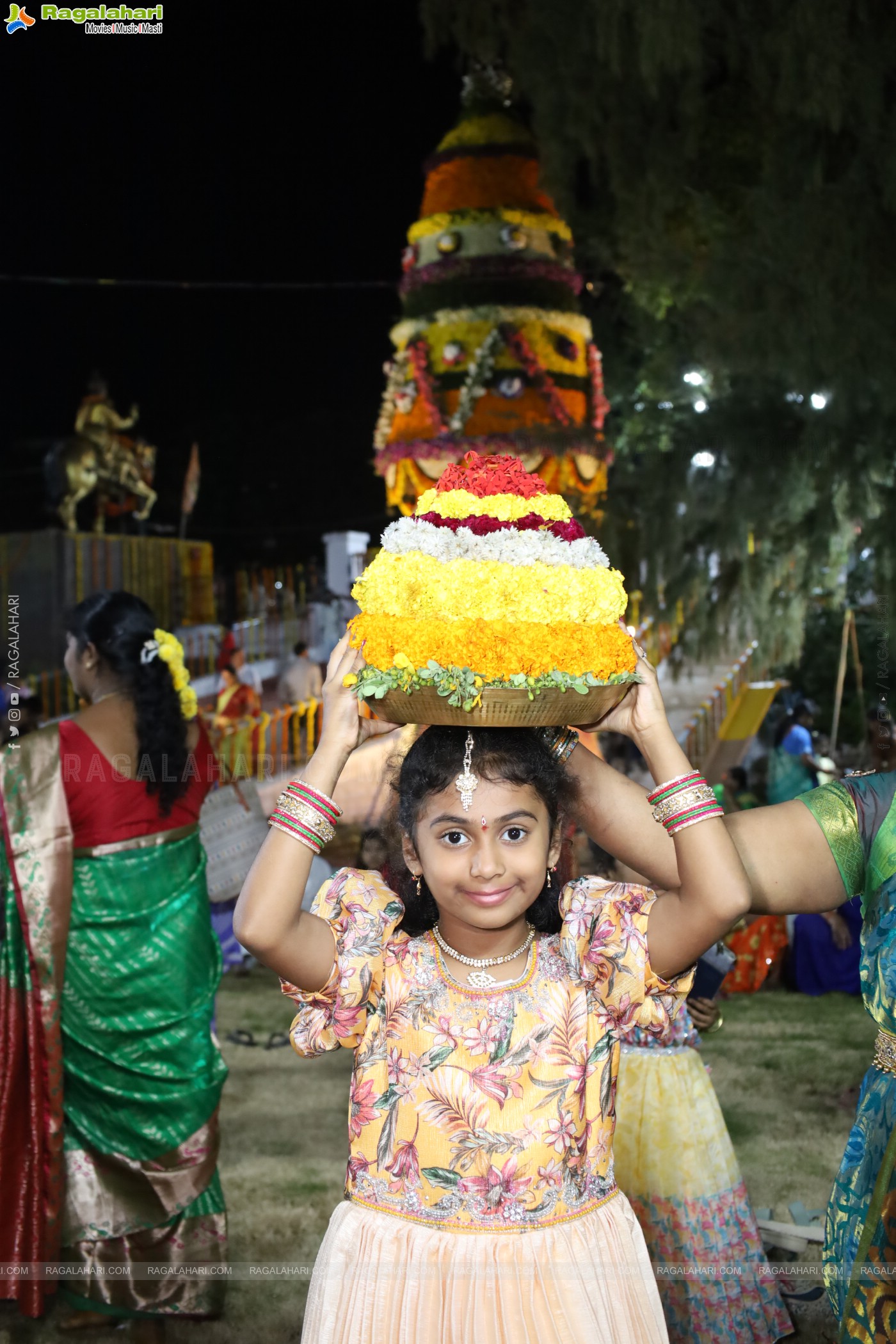Bathukamma 2025 Celebrations at Tank Bund, Hyderabad	