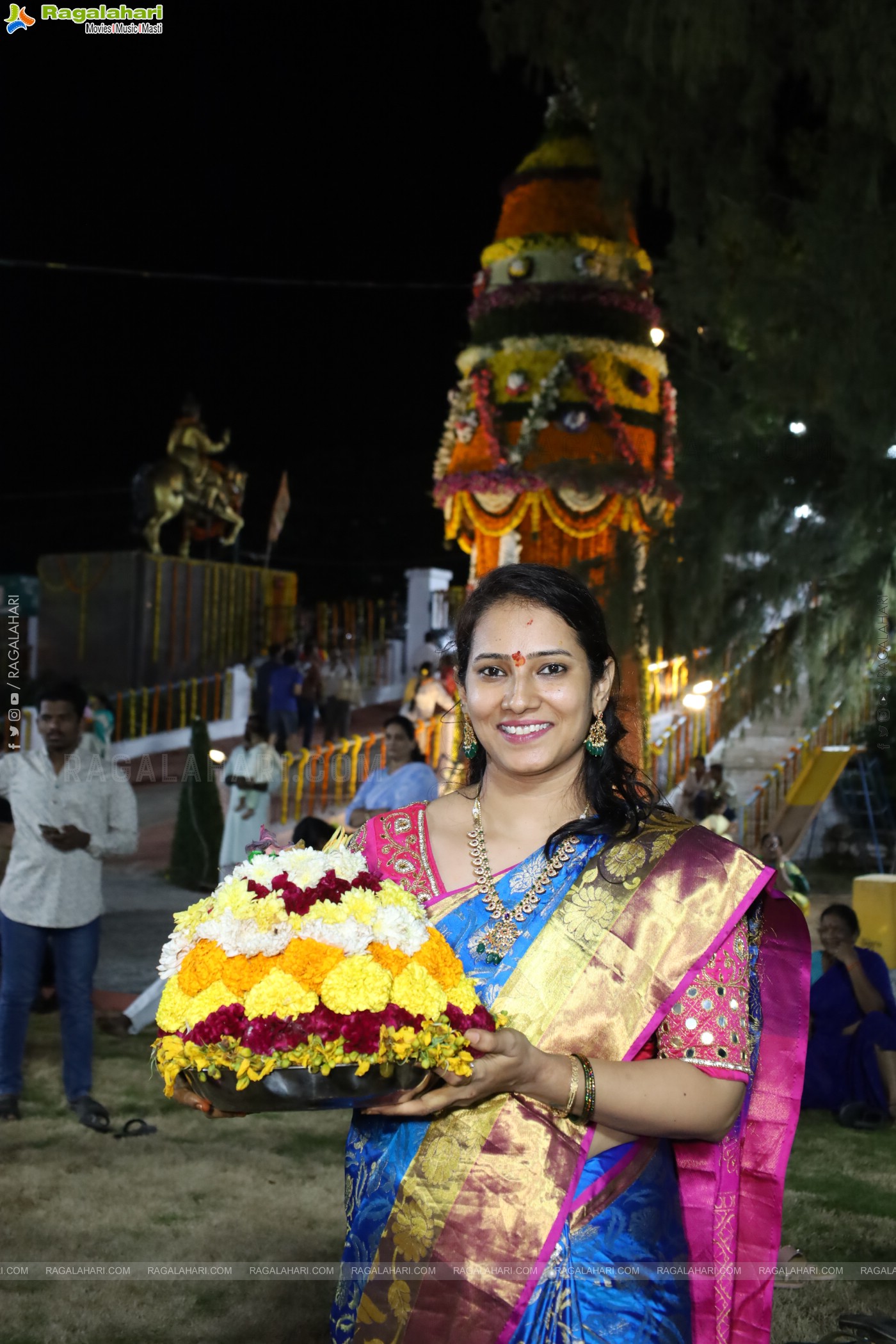 Bathukamma 2025 Celebrations at Tank Bund, Hyderabad	