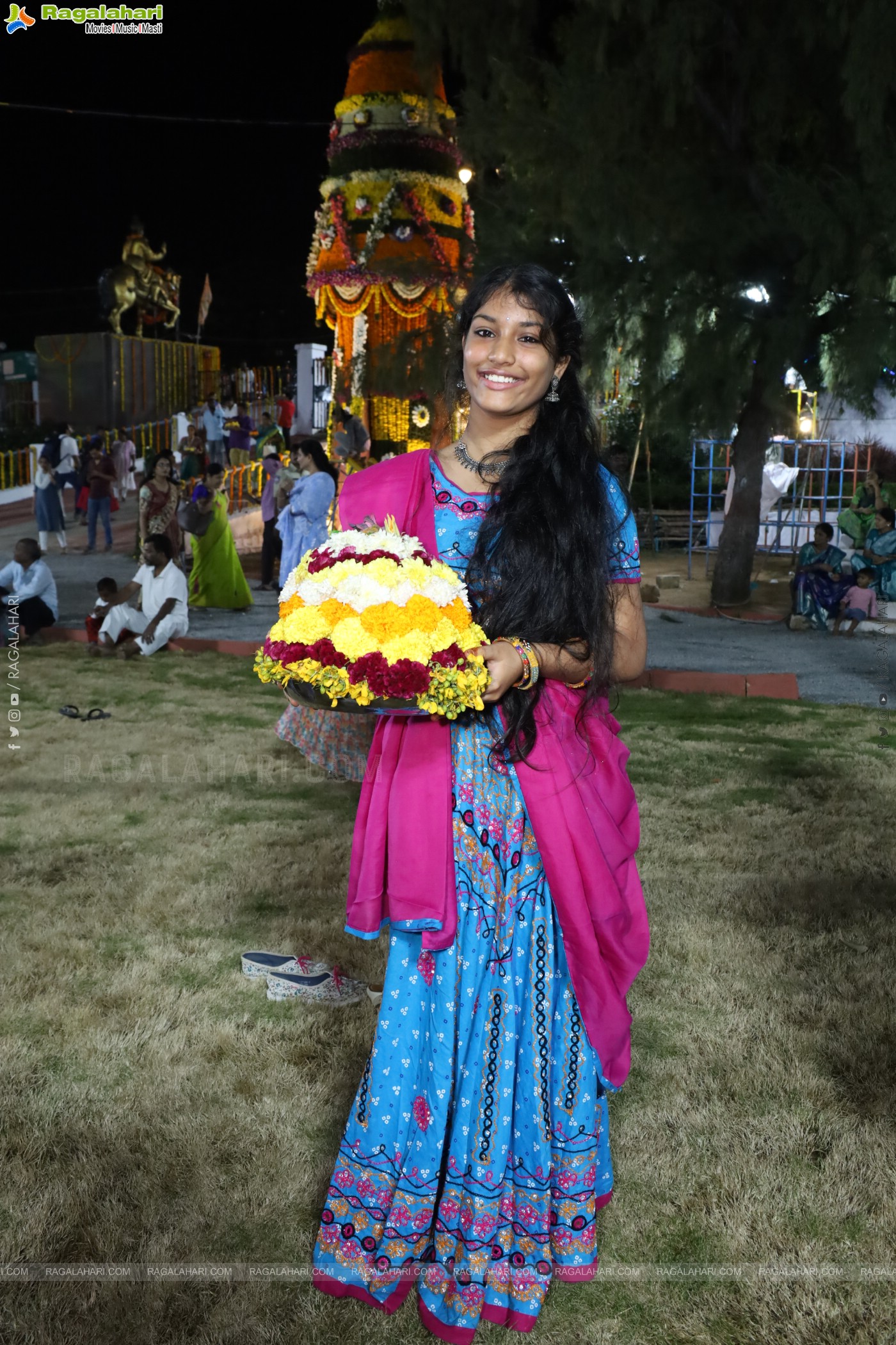 Bathukamma 2025 Celebrations at Tank Bund, Hyderabad	