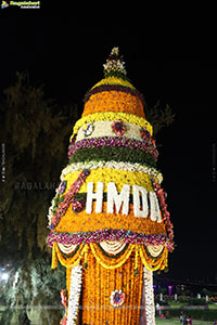 Saddula Bathukamma 2025 Celebrations at Tank Bund, Hyderabad