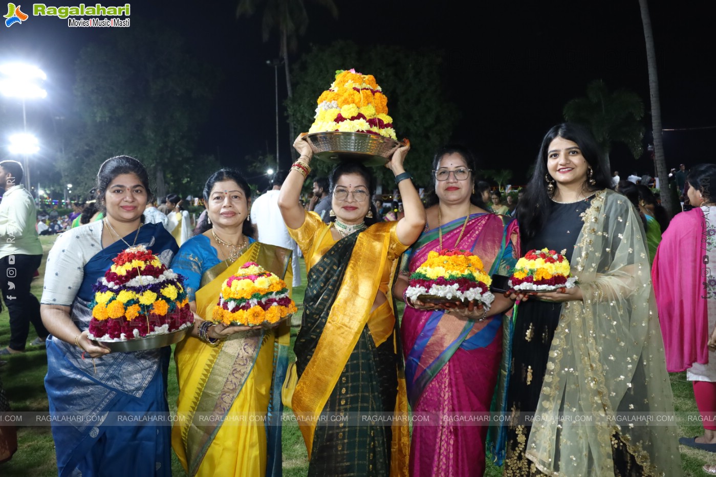 Bathukamma 2025 Celebrations at Tank Bund, Hyderabad	