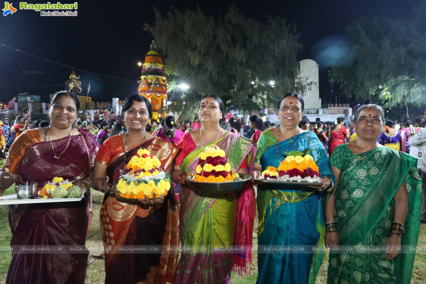 Bathukamma 2025 Celebrations at Tank Bund, Hyderabad	