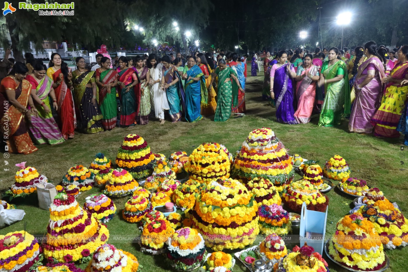 Bathukamma 2025 Celebrations at Tank Bund, Hyderabad	