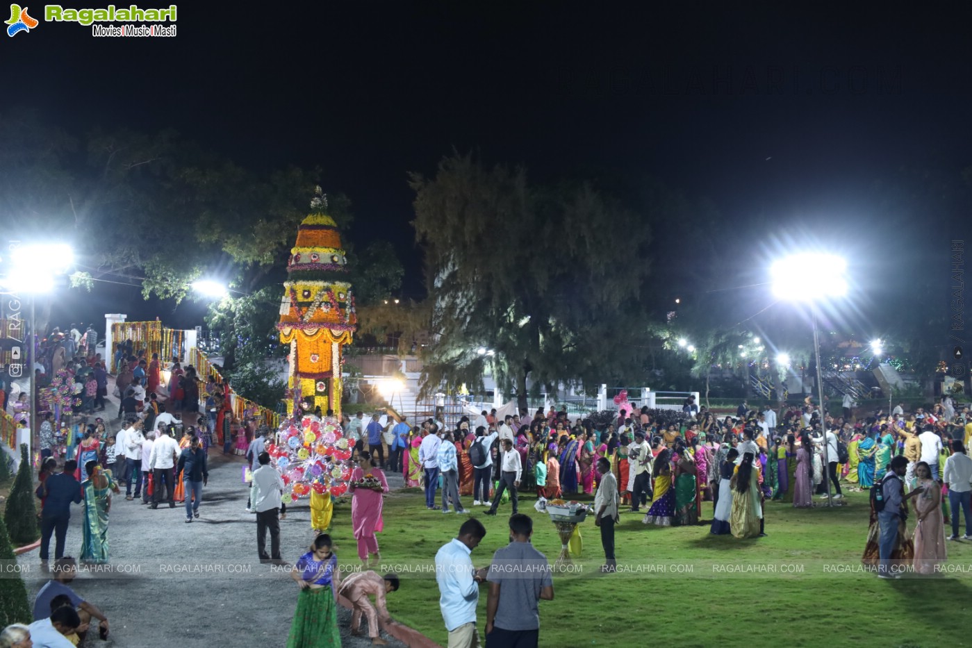Bathukamma 2025 Celebrations at Tank Bund, Hyderabad	