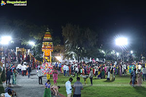 Saddula Bathukamma 2025 Celebrations at Tank Bund, Hyderabad