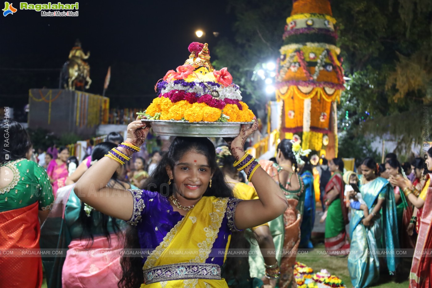 Bathukamma 2025 Celebrations at Tank Bund, Hyderabad	
