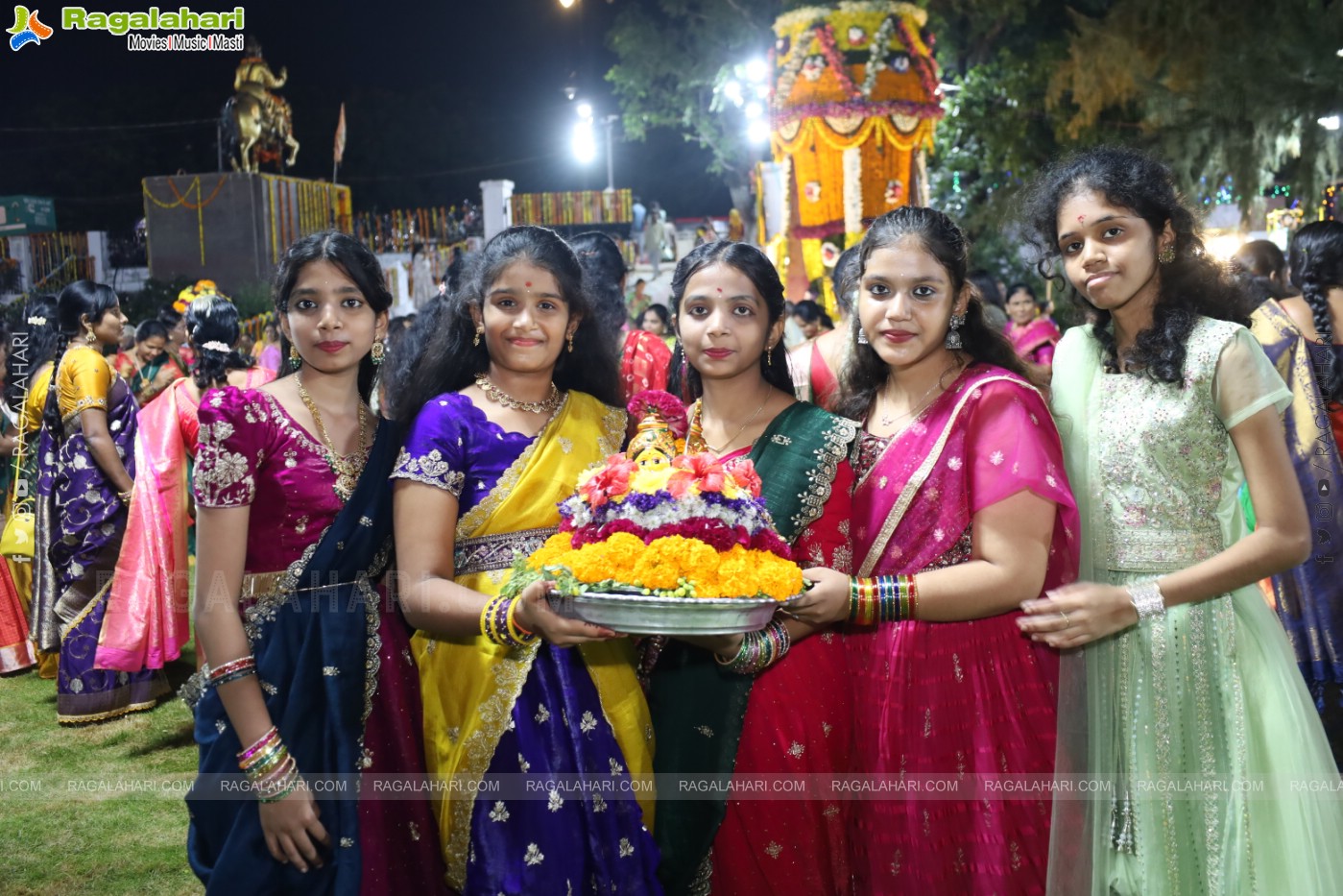 Bathukamma 2025 Celebrations at Tank Bund, Hyderabad	
