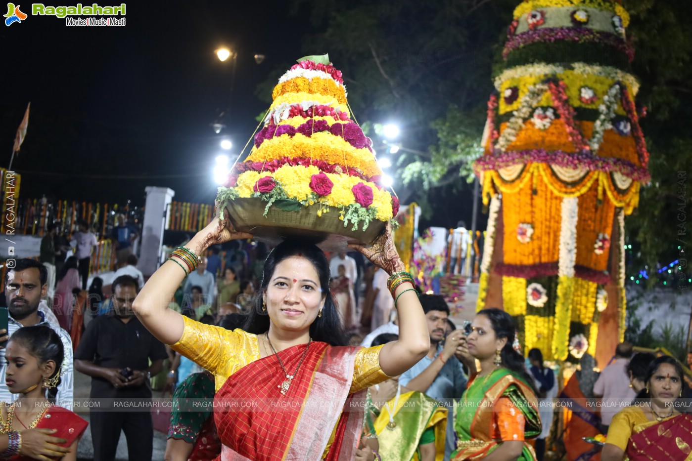 Bathukamma 2025 Celebrations at Tank Bund, Hyderabad	