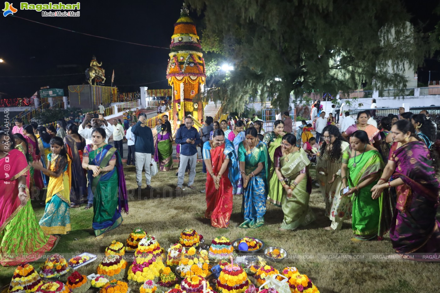 Bathukamma 2025 Celebrations at Tank Bund, Hyderabad	