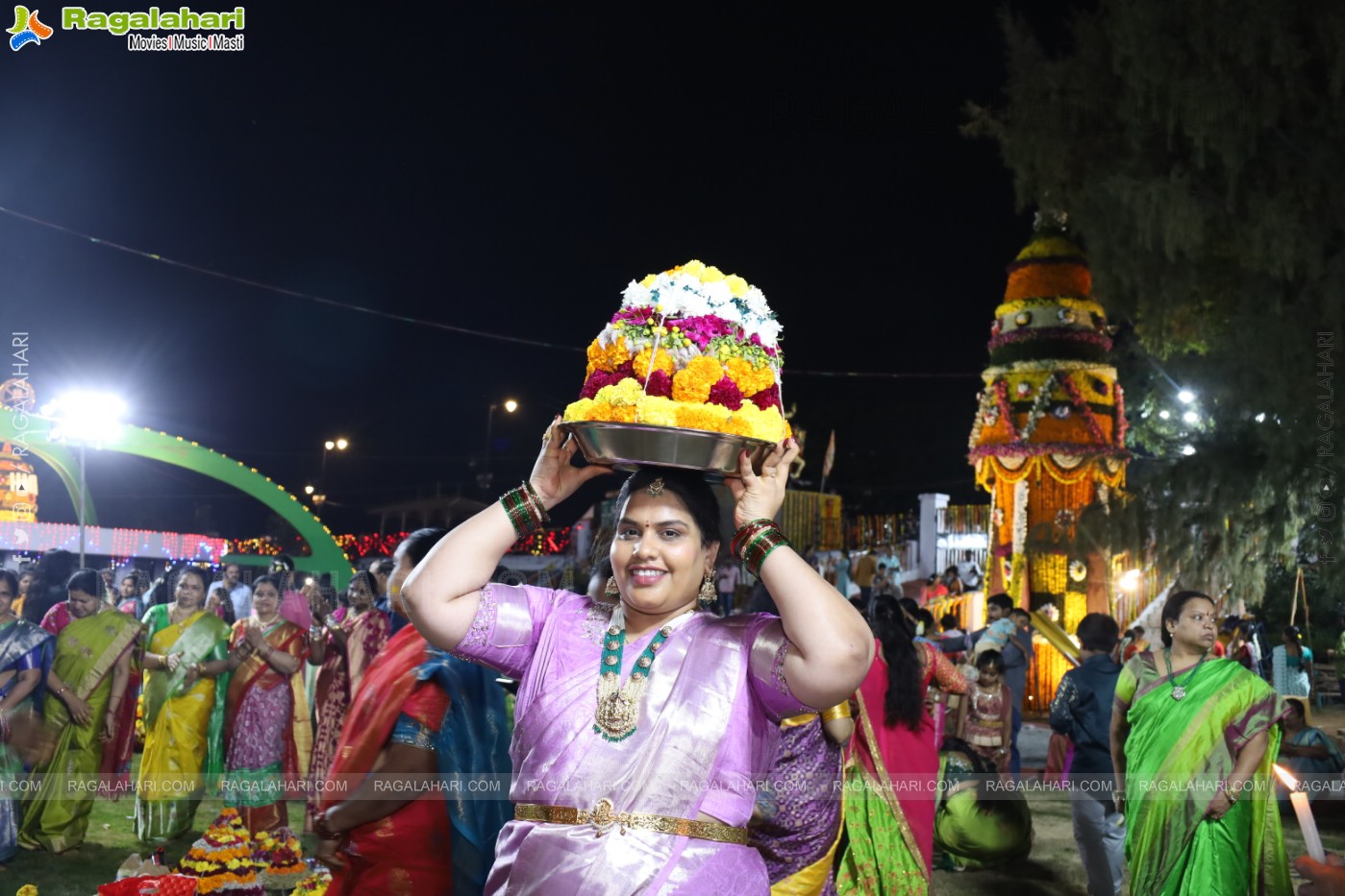 Bathukamma 2025 Celebrations at Tank Bund, Hyderabad	