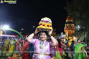 Saddula Bathukamma 2025 Celebrations at Tank Bund, Hyderabad