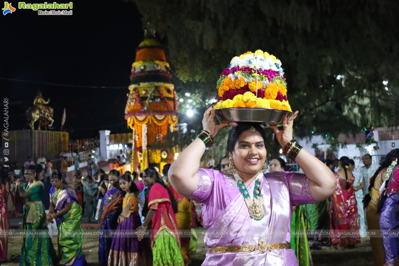 Bathukamma 2025 Celebrations at Tank Bund, Hyderabad	
