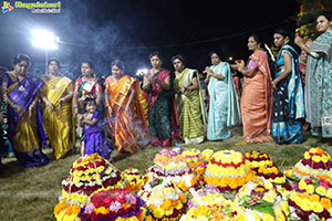 Saddula Bathukamma 2025 Celebrations at Tank Bund, Hyderabad