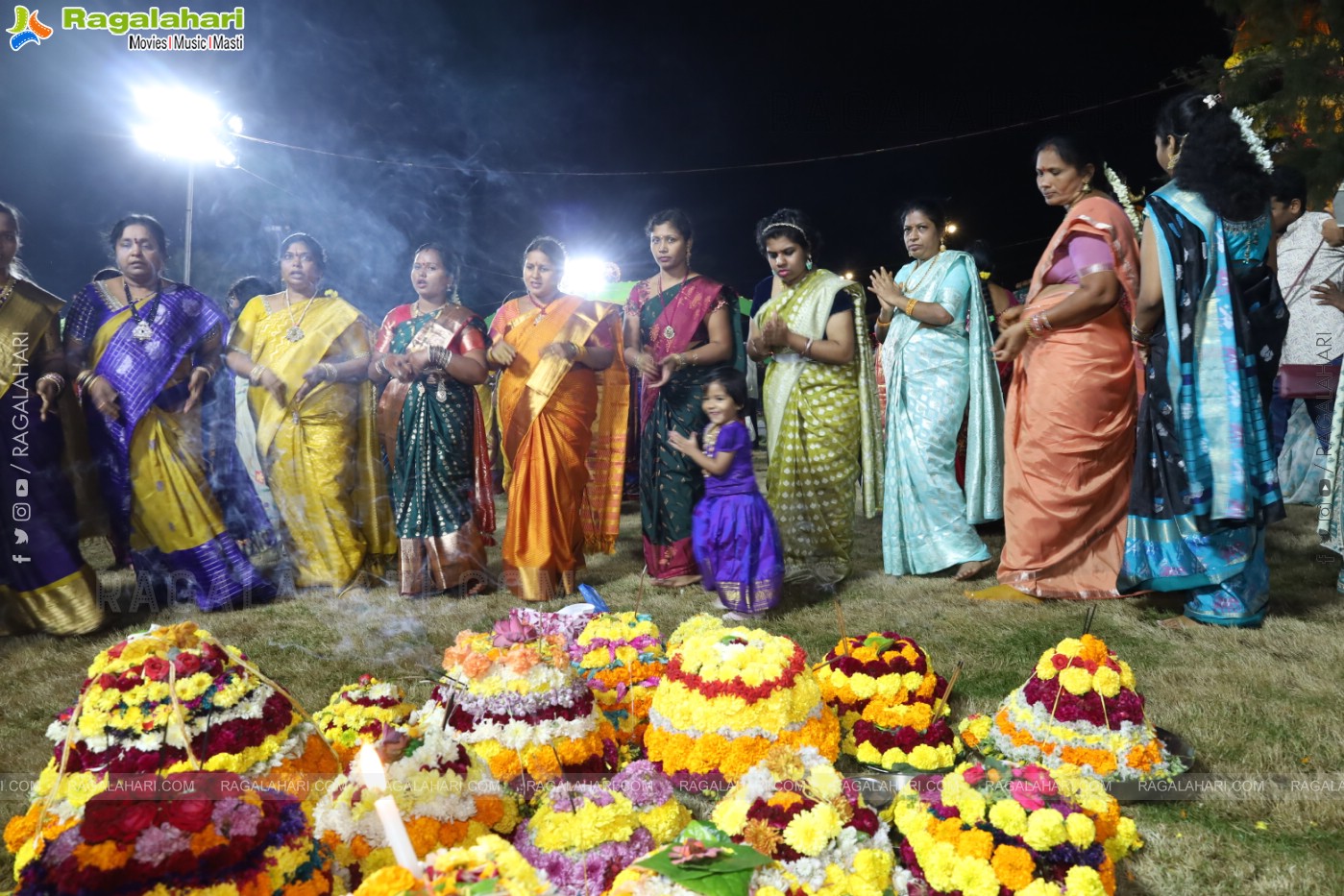 Bathukamma 2025 Celebrations at Tank Bund, Hyderabad	