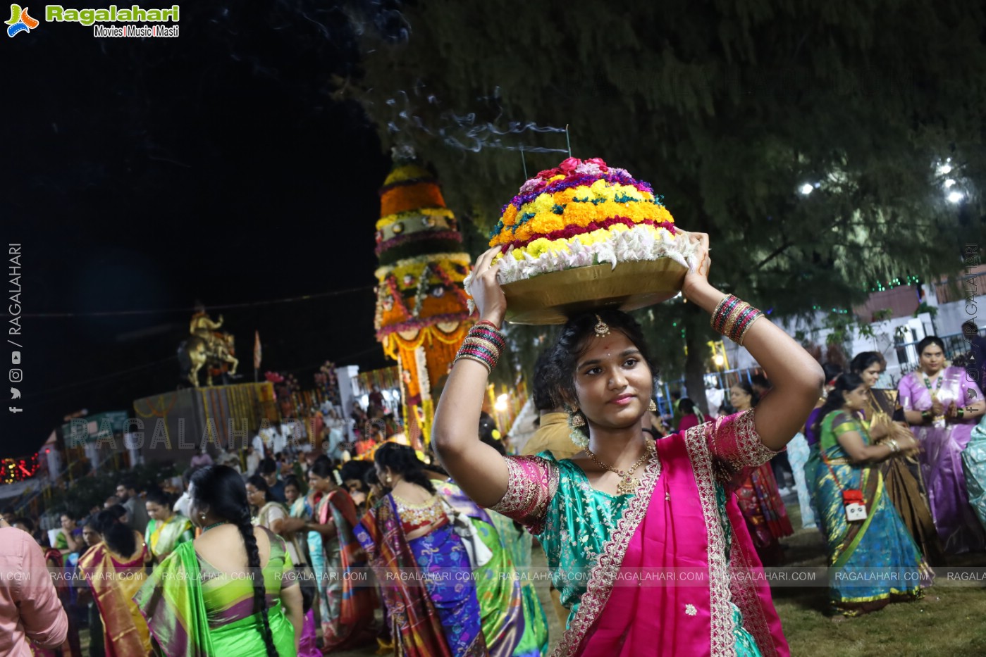 Bathukamma 2025 Celebrations at Tank Bund, Hyderabad	