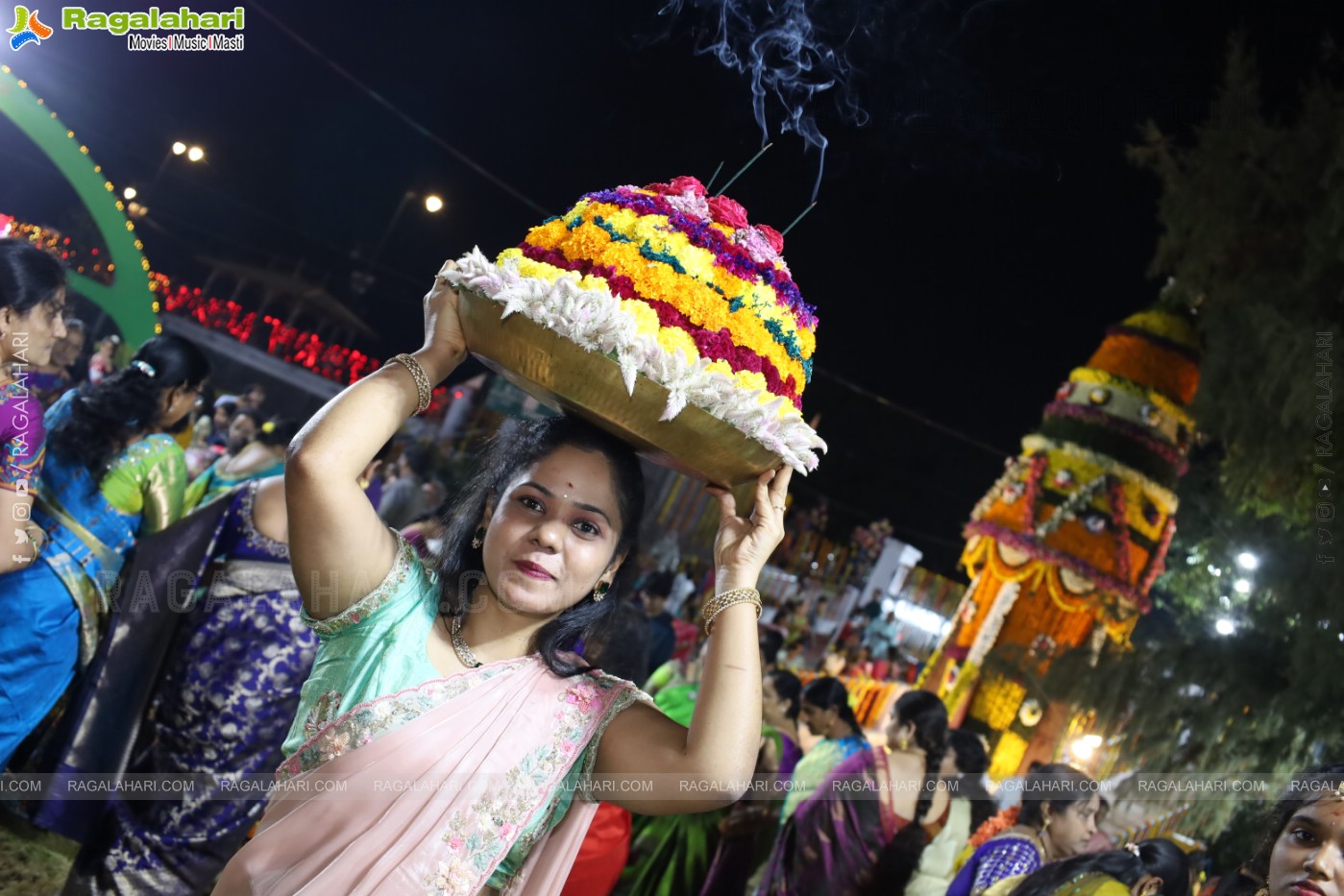 Bathukamma 2025 Celebrations at Tank Bund, Hyderabad	