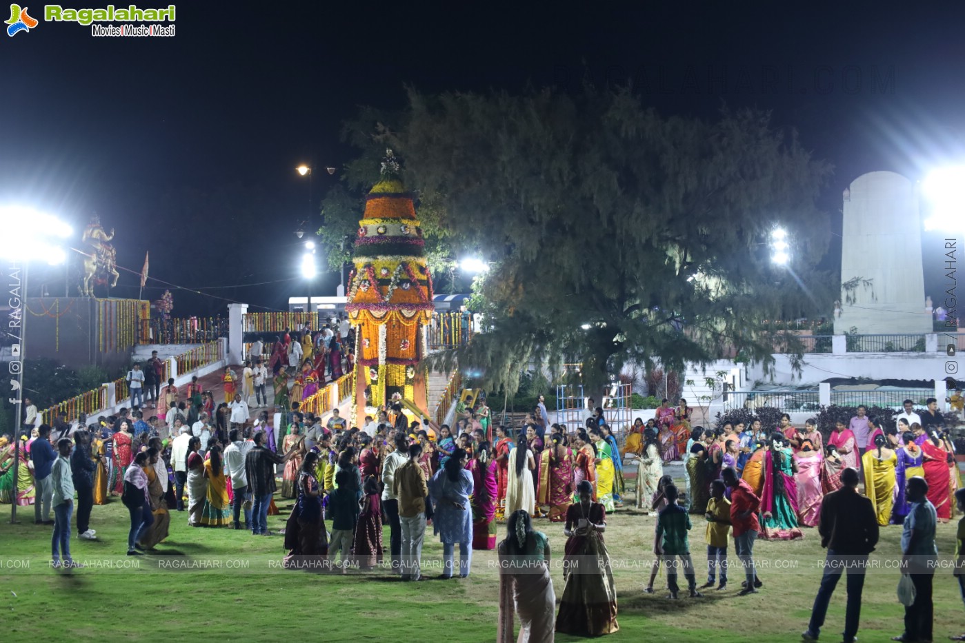 Bathukamma 2025 Celebrations at Tank Bund, Hyderabad	