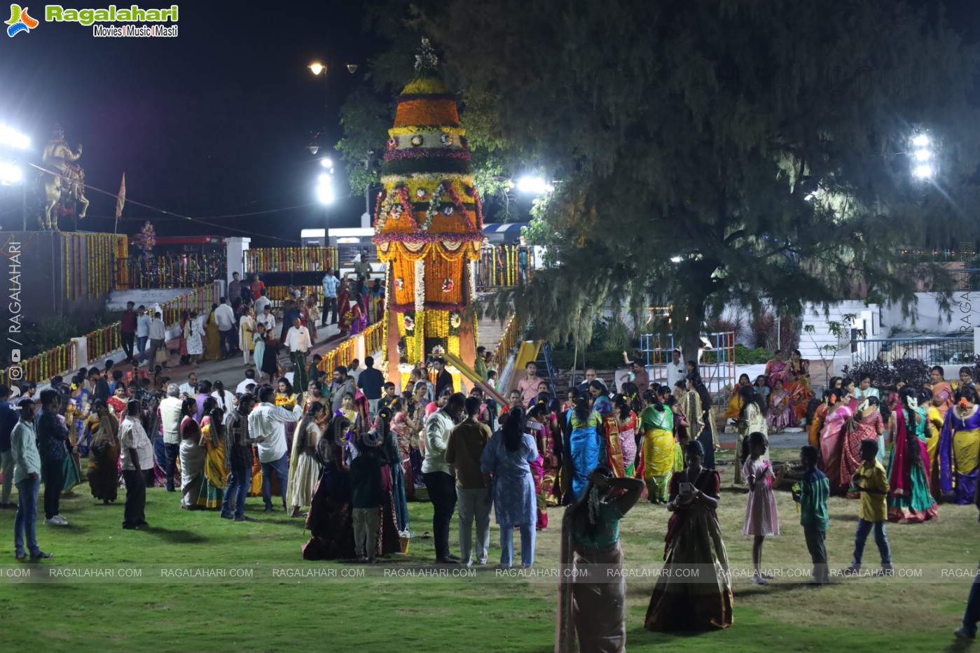 Bathukamma 2025 Celebrations at Tank Bund, Hyderabad	