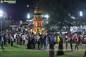 Saddula Bathukamma 2025 Celebrations at Tank Bund, Hyderabad