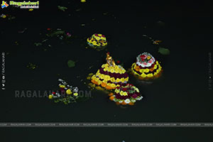 Saddula Bathukamma 2025 Celebrations at Tank Bund, Hyderabad
