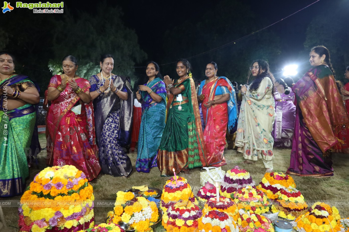 Bathukamma 2025 Celebrations at Tank Bund, Hyderabad	