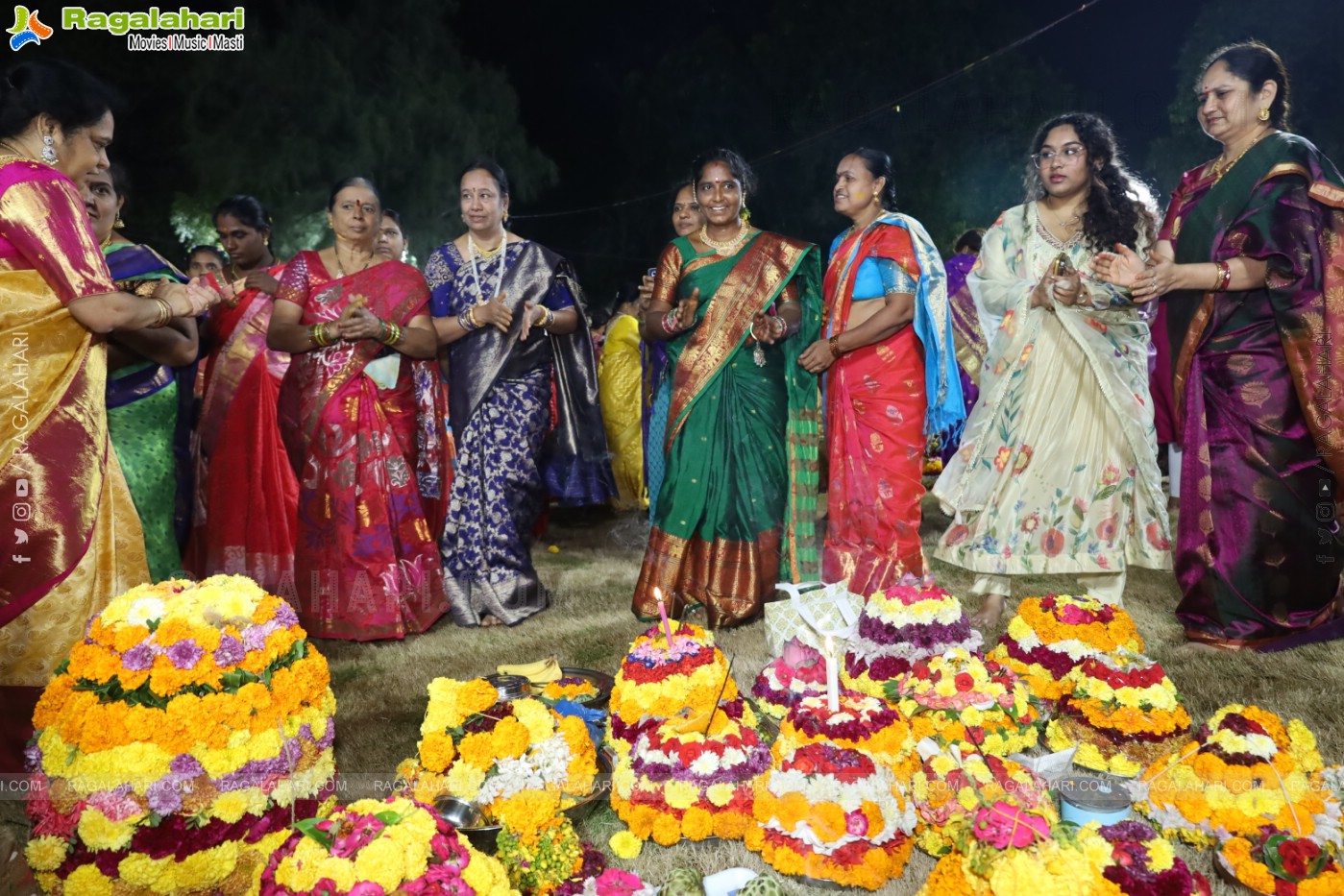 Bathukamma 2025 Celebrations at Tank Bund, Hyderabad	