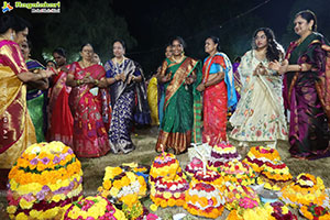Saddula Bathukamma 2025 Celebrations at Tank Bund, Hyderabad