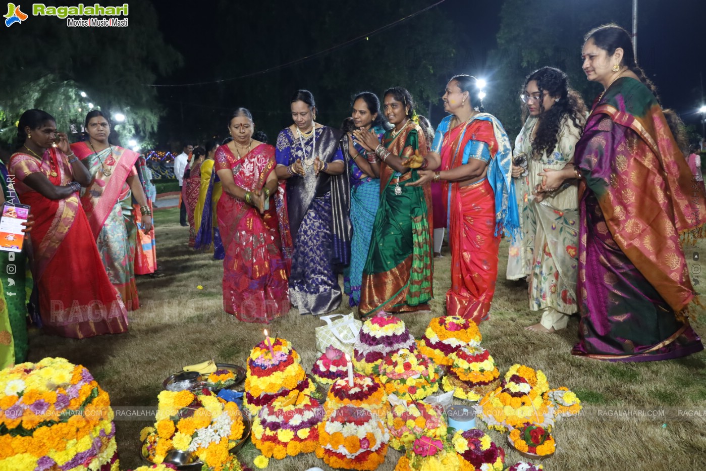 Bathukamma 2025 Celebrations at Tank Bund, Hyderabad	