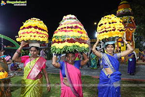 Saddula Bathukamma 2025 Celebrations at Tank Bund, Hyderabad