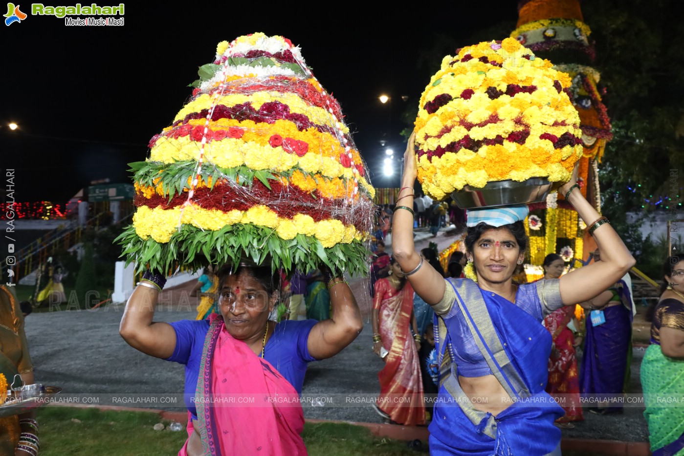 Bathukamma 2025 Celebrations at Tank Bund, Hyderabad	