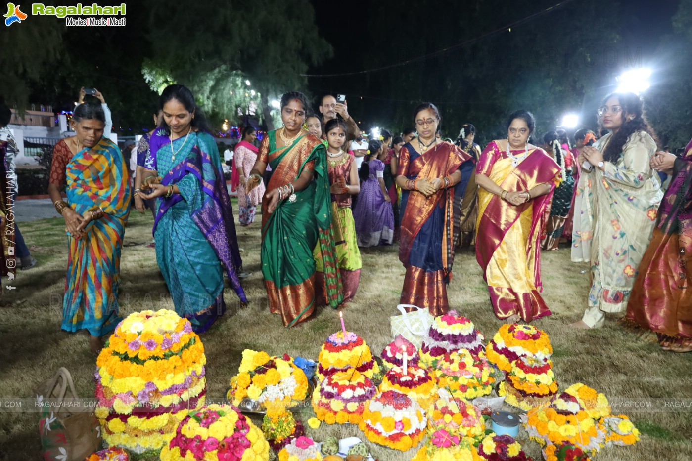 Bathukamma 2025 Celebrations at Tank Bund, Hyderabad	