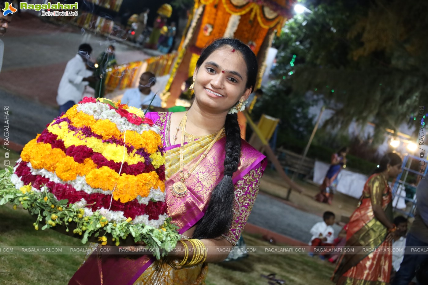 Bathukamma 2025 Celebrations at Tank Bund, Hyderabad	