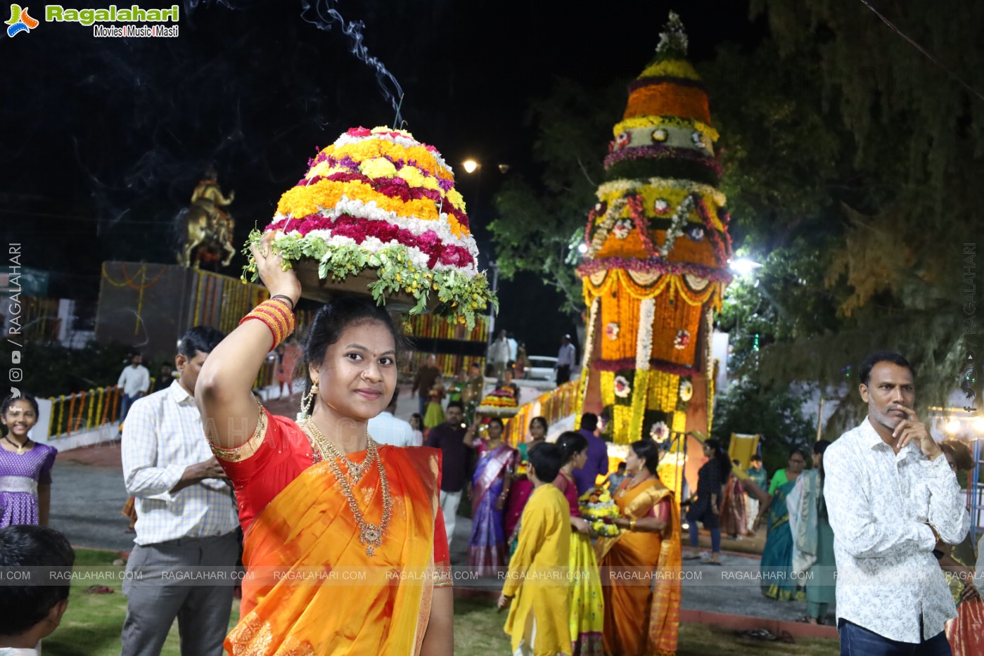 Bathukamma 2025 Celebrations at Tank Bund, Hyderabad	
