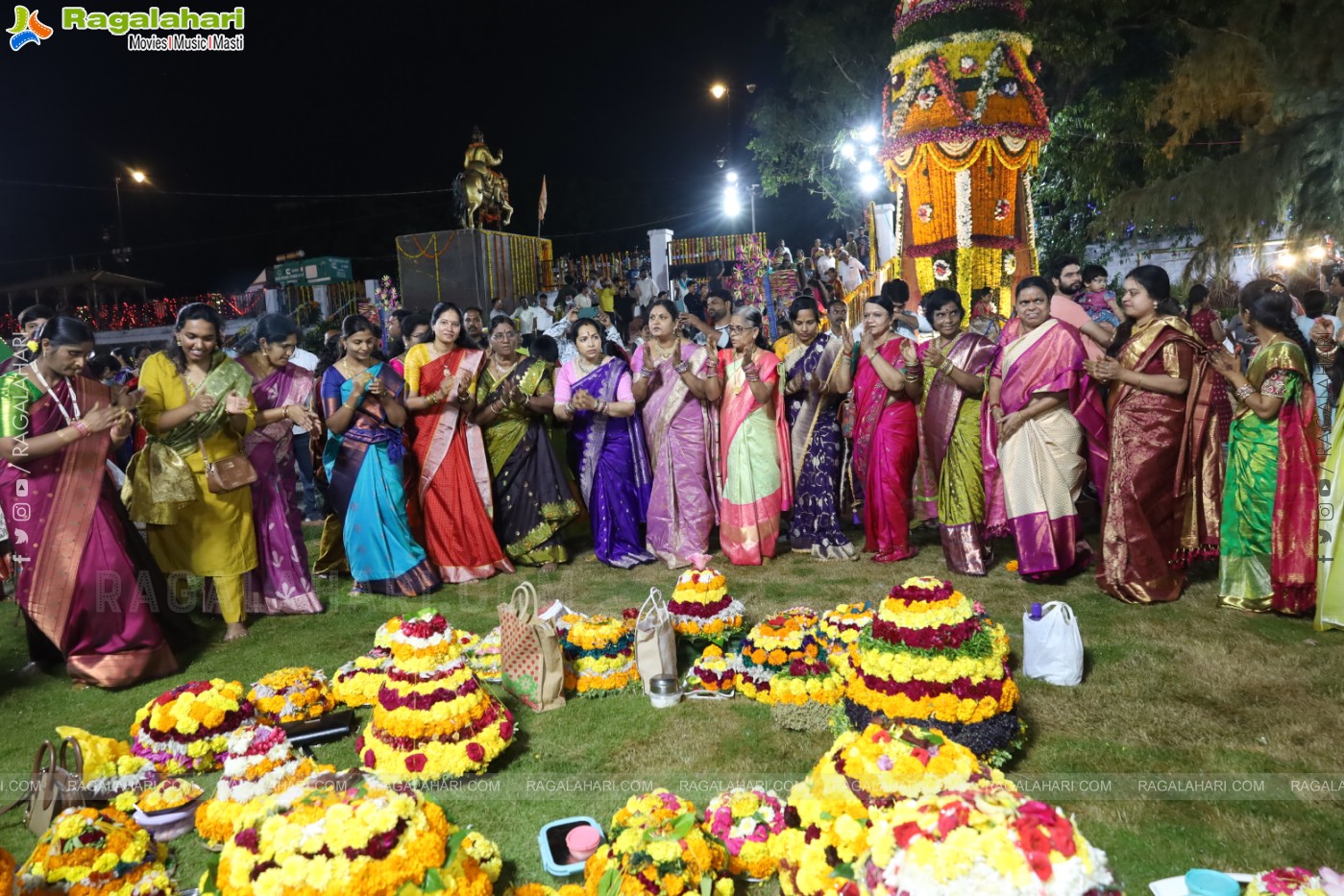 Bathukamma 2025 Celebrations at Tank Bund, Hyderabad	
