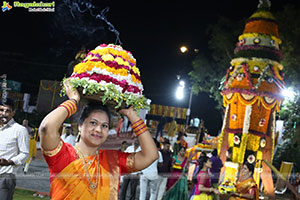 Saddula Bathukamma 2025 Celebrations at Tank Bund, Hyderabad