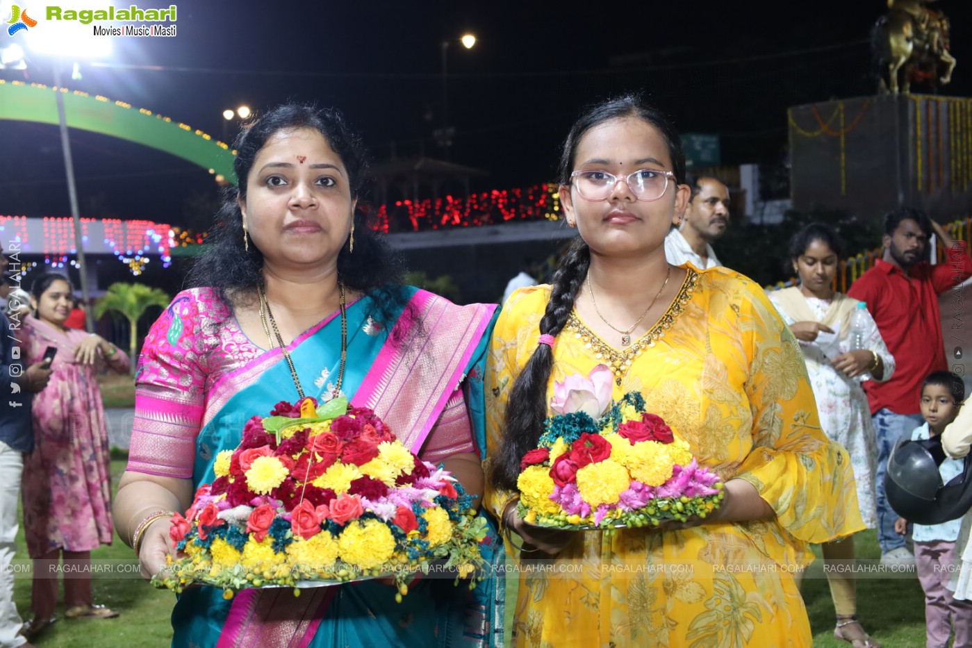 Bathukamma 2025 Celebrations at Tank Bund, Hyderabad	