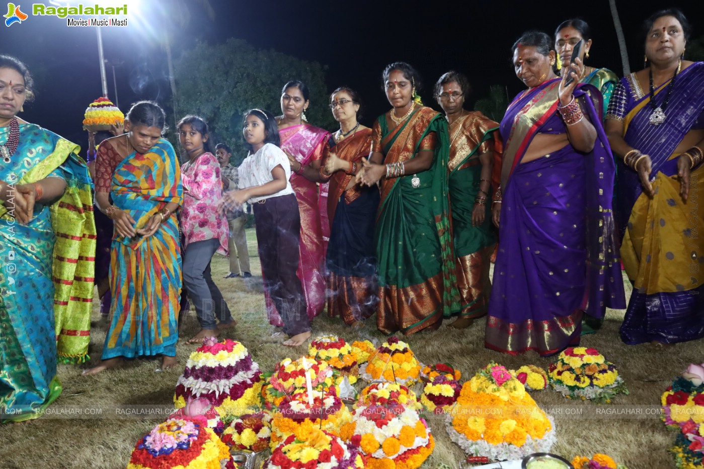 Bathukamma 2025 Celebrations at Tank Bund, Hyderabad	