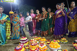 Saddula Bathukamma 2025 Celebrations at Tank Bund, Hyderabad
