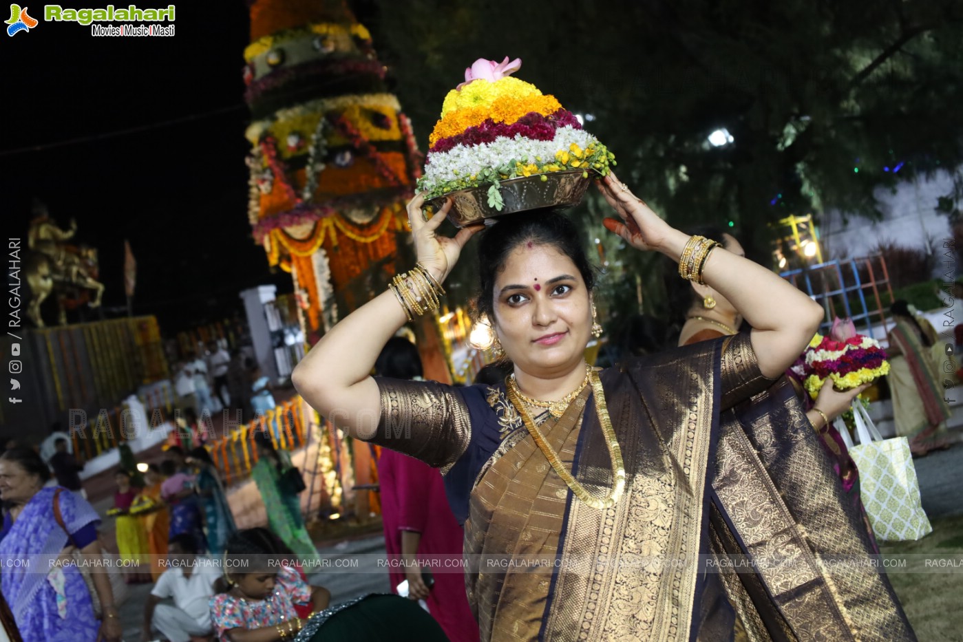 Bathukamma 2025 Celebrations at Tank Bund, Hyderabad	