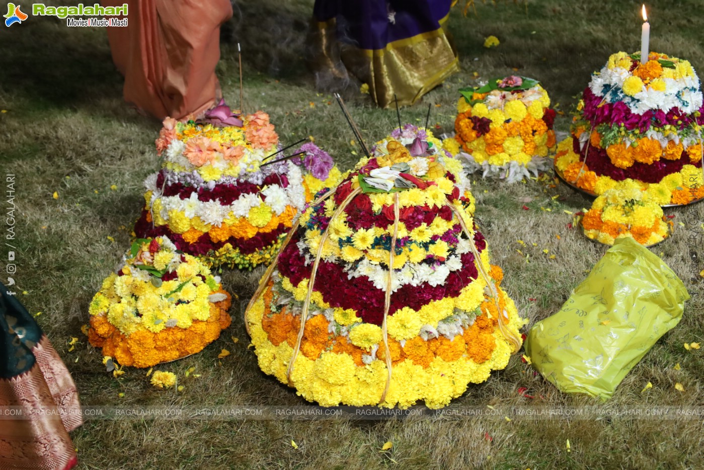 Bathukamma 2025 Celebrations at Tank Bund, Hyderabad	