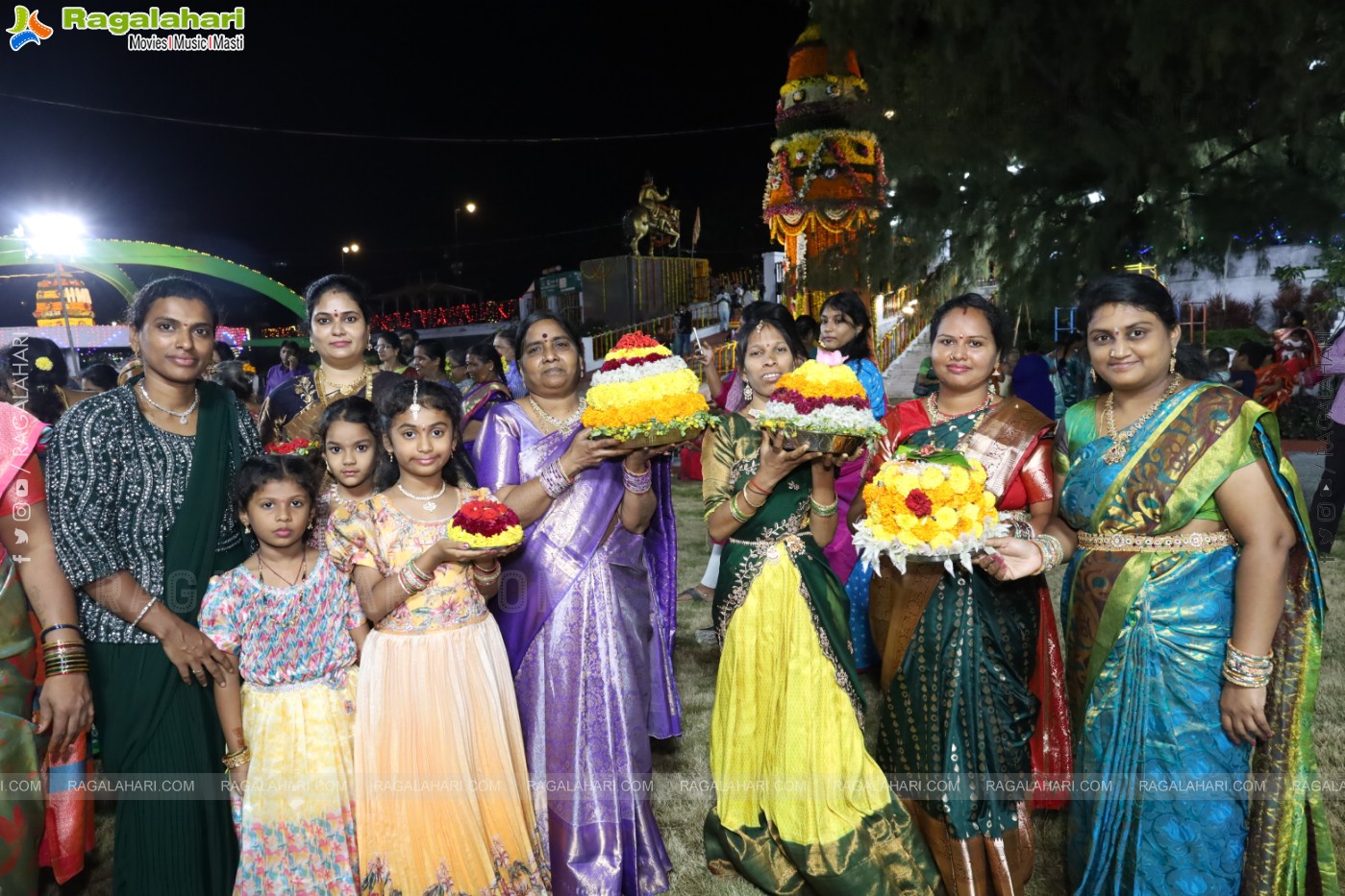 Bathukamma 2025 Celebrations at Tank Bund, Hyderabad	