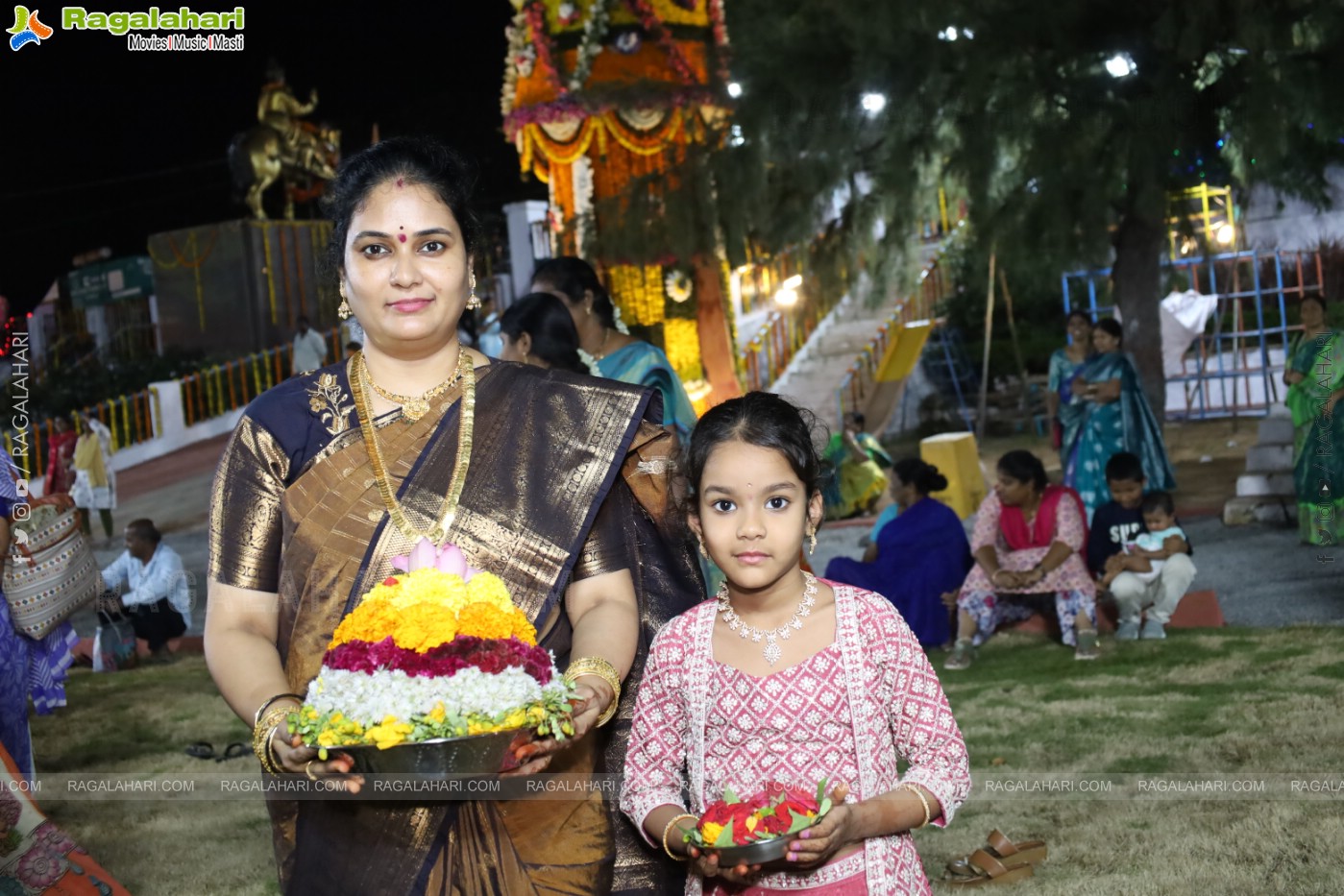 Bathukamma 2025 Celebrations at Tank Bund, Hyderabad	