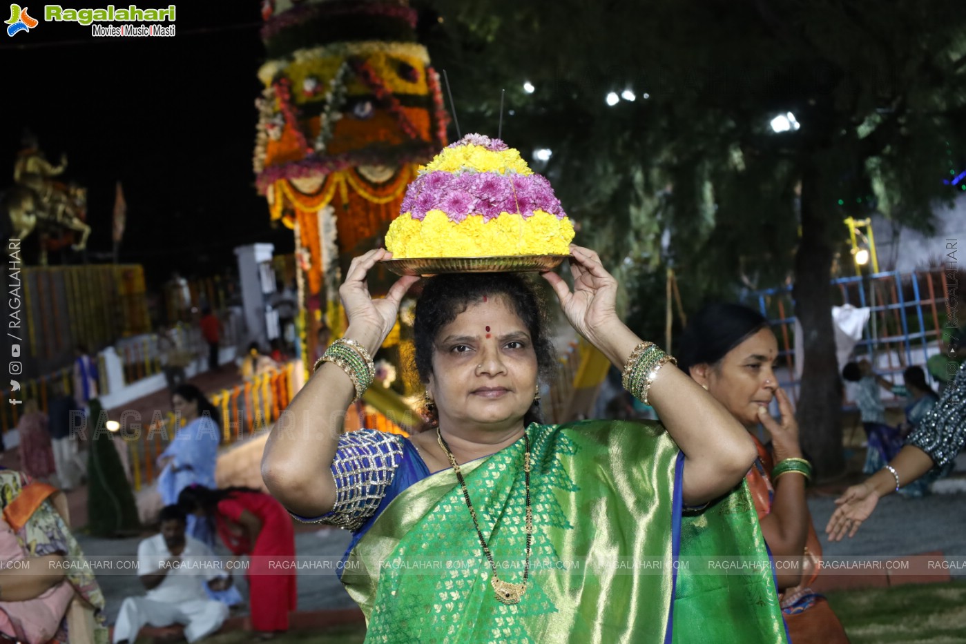 Bathukamma 2025 Celebrations at Tank Bund, Hyderabad	