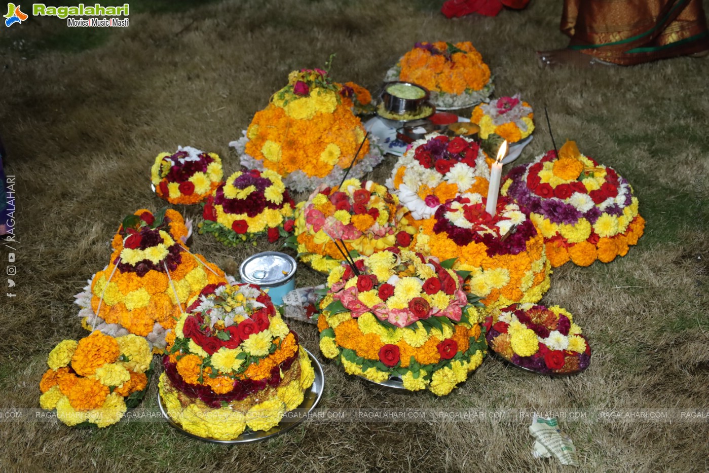Bathukamma 2025 Celebrations at Tank Bund, Hyderabad	