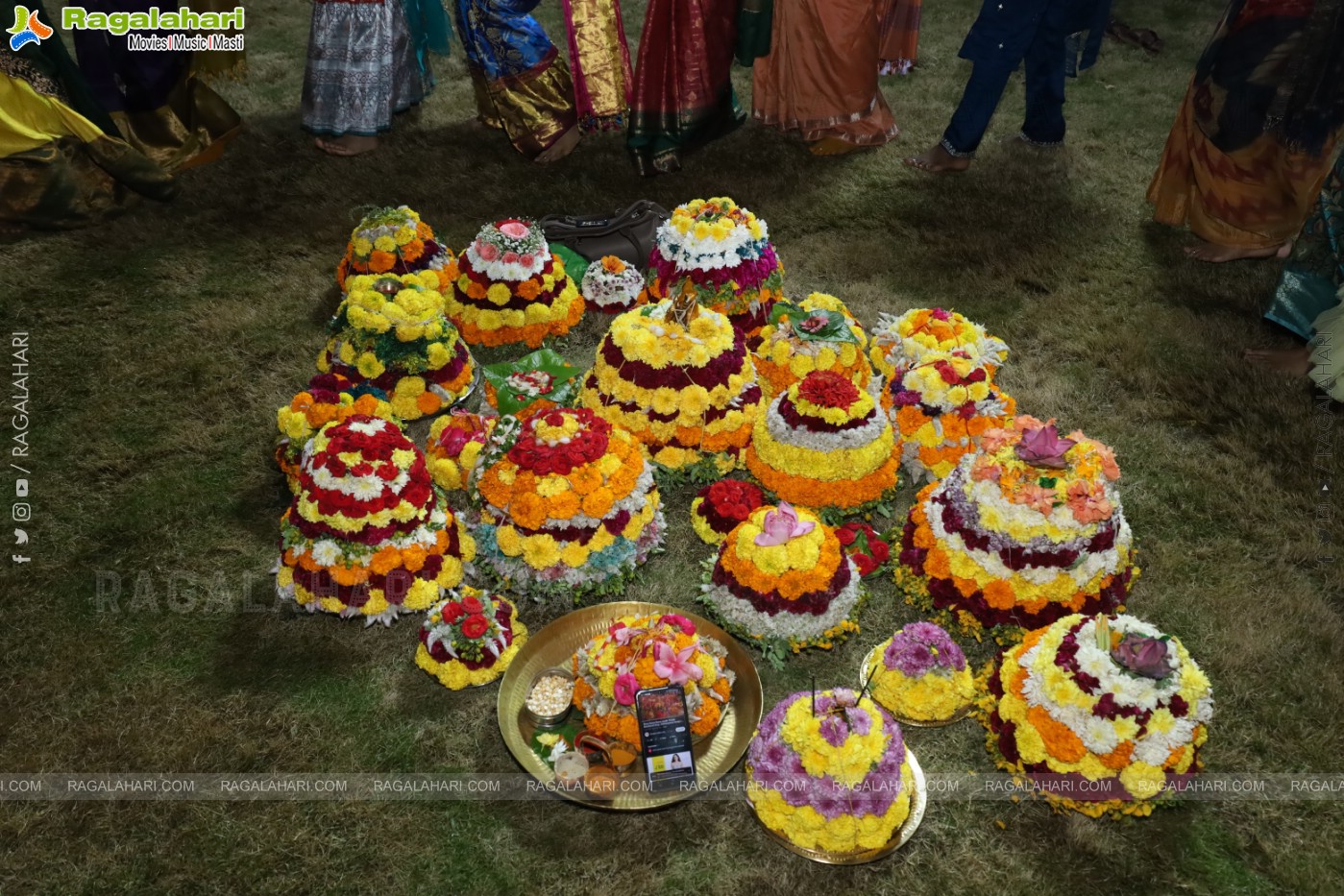 Bathukamma 2025 Celebrations at Tank Bund, Hyderabad	