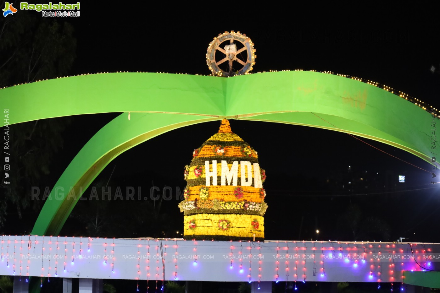 Bathukamma 2025 Celebrations at Tank Bund, Hyderabad	