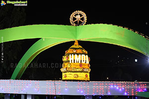 Saddula Bathukamma 2025 Celebrations at Tank Bund, Hyderabad