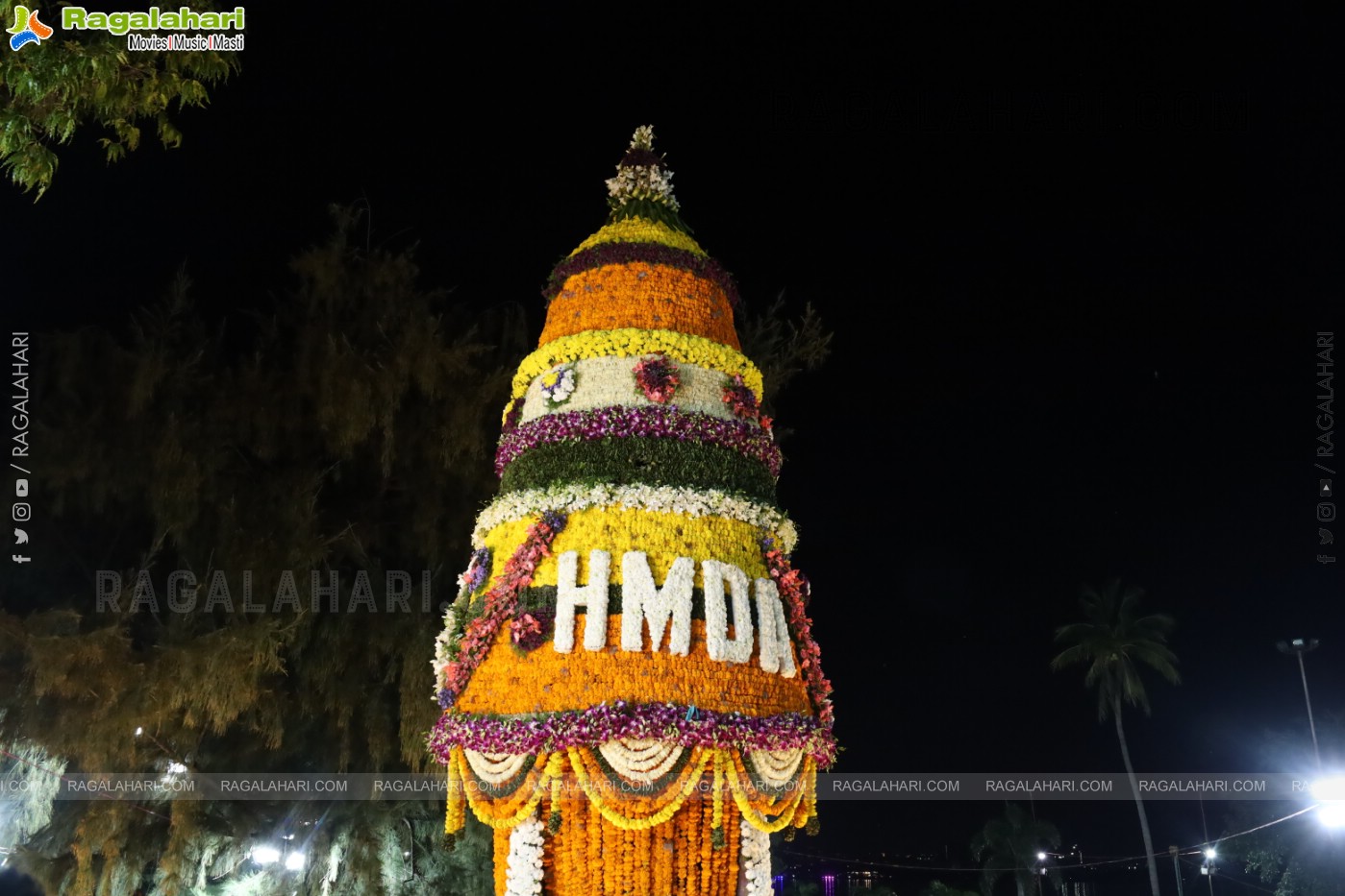 Bathukamma 2025 Celebrations at Tank Bund, Hyderabad	